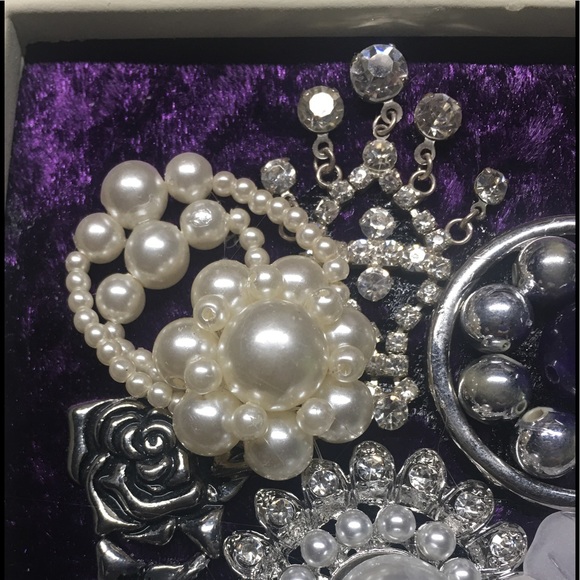 Other - FRAMED JEWELRY ART COLLAGE HANDMADE UNIQUE OOAK!!